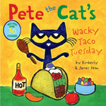 Book cover for Pete the Cat's Wacky Taco Tuesday