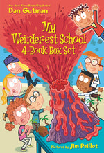 Book cover for My Weirder-est School 4-Book Box Set: Dr. Snow Has Got to Go!, Miss Porter Is Out of Order!. Dr. Floss Is the Boss!, Miss Blake Is a Flake!