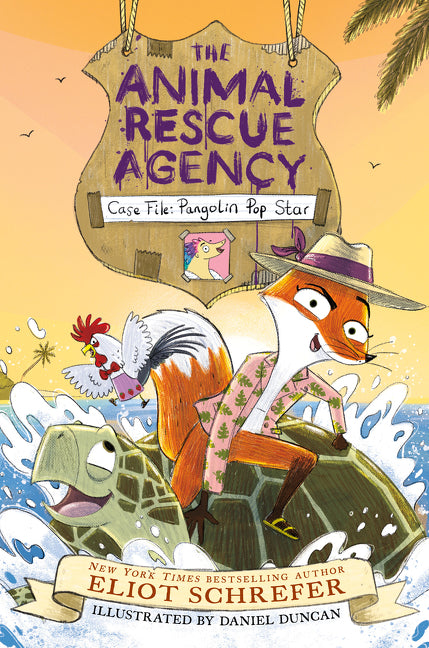 Book cover for Animal Rescue Agency #2: Case File: Pangolin Pop Star