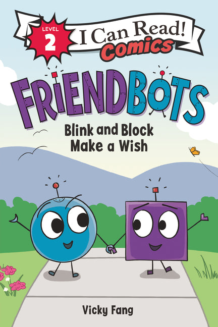 Book cover for Friendbots: Blink and Block Make a Wish