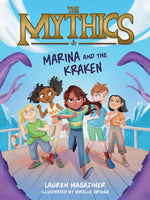 Book cover for The Mythics #1: Marina and the Kraken