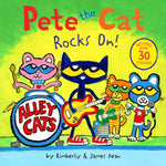 Book cover for Pete the Cat Rocks On!: Includes Over 30 Stickers!