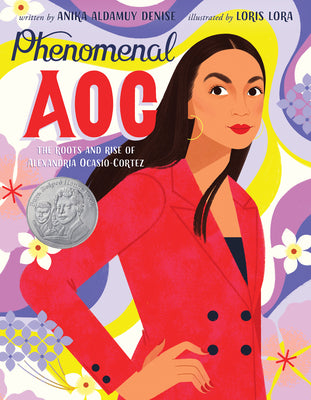 Book cover for Phenomenal AOC: The Roots and Rise of Alexandria Ocasio-Cortez