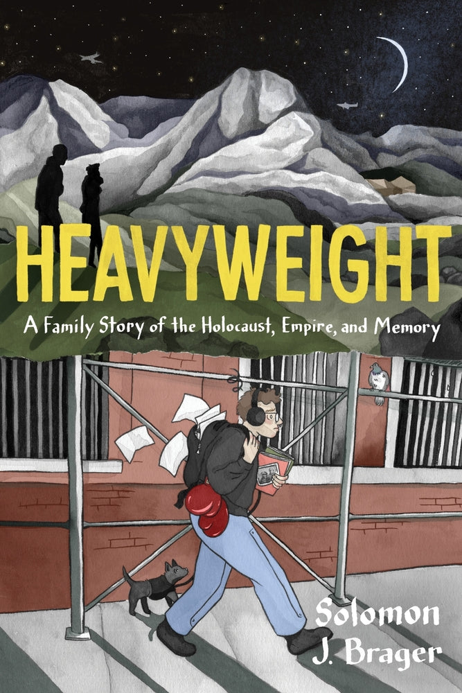 Book cover for Heavyweight: A Family Story of the Holocaust, Empire, and Memory