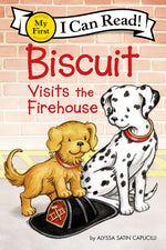 Book cover for Biscuit Visits the Firehouse