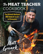 Book cover for Meat Teacher Cookbook: The Ultimate Backyard BBQ Guide for an A+ in Pitmastery