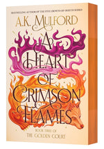 Book cover for Heart of Crimson Flames