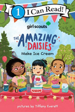 Book cover for Girl Scouts: The Amazing Daisies Make Ice Cream