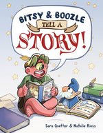 Book cover for Bitsy & Boozle Tell a Story!: A Graphic Novel