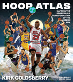 Book cover for Hoop Atlas: Mapping the Remarkable Transformation of the Modern NBA