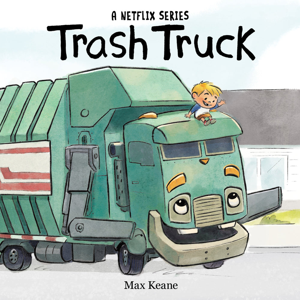 Book cover for Trash Truck Board Book