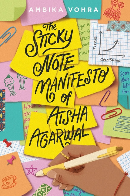 Book cover for Sticky Note Manifesto of Aisha Agarwal
