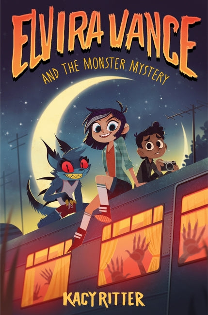 Book cover for Elvira Vance and the Monster Mystery