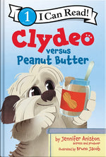 Book cover for Clydeo Versus Peanut Butter