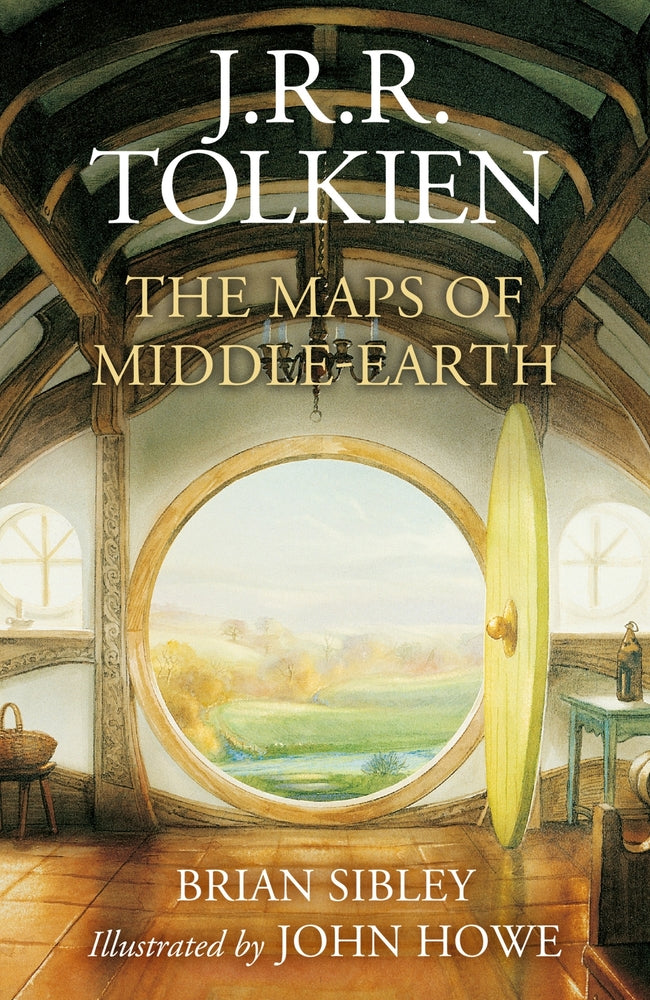 Book cover for The Maps of Middle-Earth: The Essential Maps of J.R.R. Tolkien's Fantasy Realm from Númenor and Beleriand to Wilderland and Middle-Earth