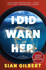Book cover for I Did Warn Her