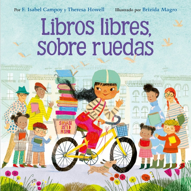 Book cover for Libros Libres, Sobre Ruedas: Books on Bikes (Spanish Edition)