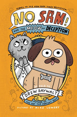Book cover for No Sam! and the Meow of Deception: A Graphic Novel