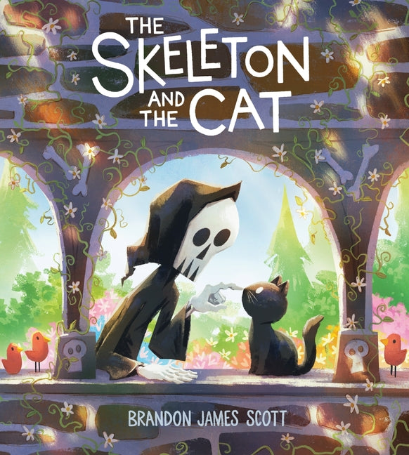 Book cover for Skeleton and the Cat