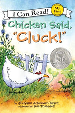 Book cover for Chicken Said, Cluck!: An Easter and Springtime Book for Kids