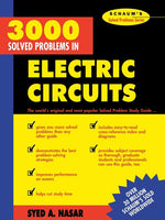 Book cover for 3,000 Solved Problems in Electrical Circuits