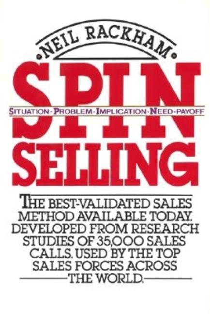 Book cover for Spin Selling