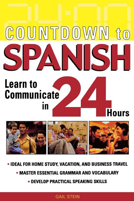 Book cover for Countdown to Spanish: Learn to Communicate in 24 Hours
