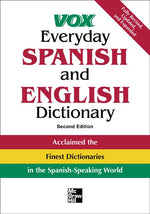 Book cover for Vox Everyday Spanish and English Dictionary: English-Spanish/Spanish-English