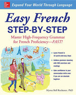 Book cover for Easy French Step-By-Step: Master High-Frequency Grammar for French Proficiency--Fast!