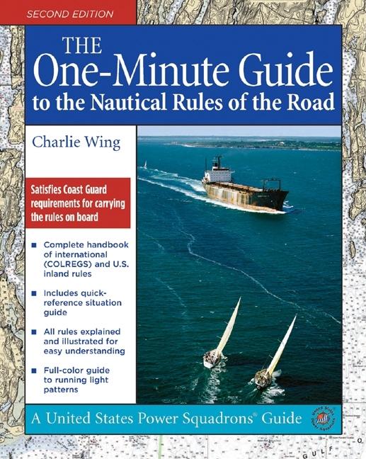 Book cover for One-Minute Guide to the Nautical Rules of the Road