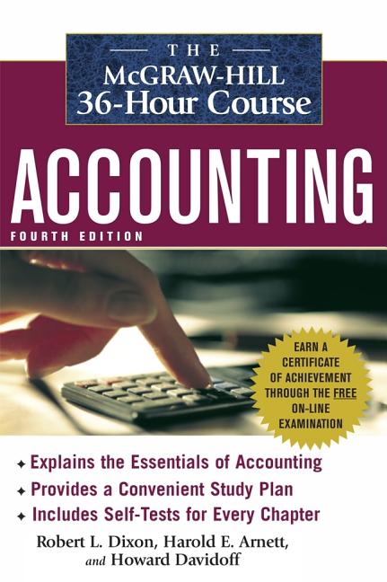 Book cover for The McGraw-Hill 36-Hour Course: Accounting