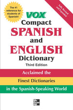 Book cover for Vox Compact Spanish and English Dictionary, Third Edition (Paperback)