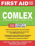 Book cover for First Aid for the Comlex, Second Edition