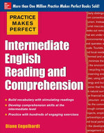 Book cover for Practice Makes Perfect Intermediate English Reading and Comprehension