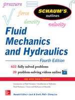 Book cover for Schaum's Outline of Fluid Mechanics and Hydraulics, 4th Edition (Revised)