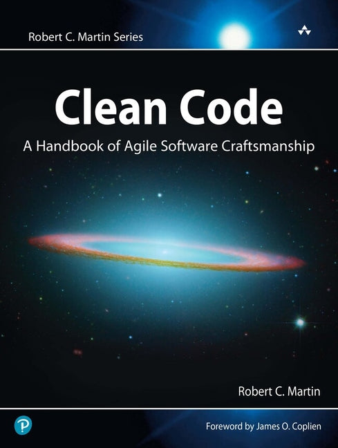 Book cover for Clean Code: A Handbook of Agile Software Craftsmanship