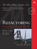 Book cover for Refactoring: Improving the Design of Existing Code