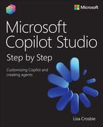 Book cover for Microsoft Copilot Studio Step by Step: Customizing Copilot and Creating Agents