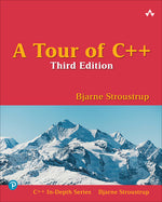 Book cover for A Tour of C++