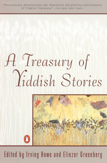 Book cover for Treasury of Yiddish Stories: Revised and Updated Edition (Revised)