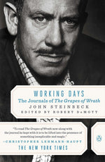 Book cover for Working Days: The Journals of the Grapes of Wrath