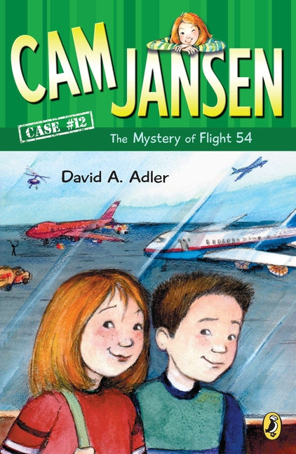 Book cover for CAM Jansen: The Mystery of Flight 54 #12