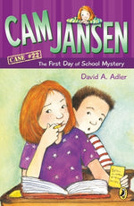 Book cover for CAM Jansen: The First Day of School Mystery #22
