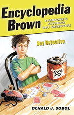 Book cover for Encyclopedia Brown, Boy Detective