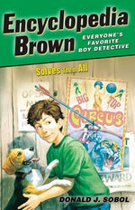 Book cover for Encyclopedia Brown #05 Solves Them All