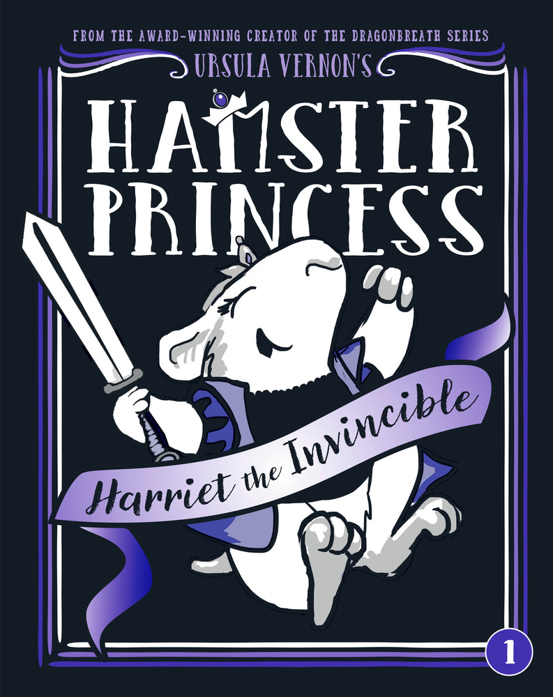 Book cover for Hamster Princess: Harriet the Invincible