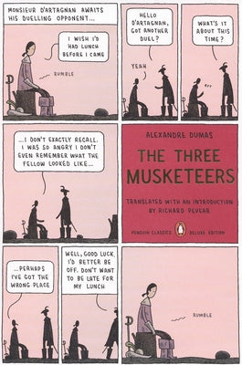 Book cover for The Three Musketeers: (Penguin Classics Deluxe Edition)