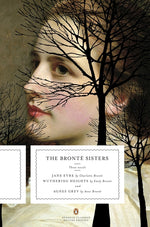 Book cover for Bronte Sisters: Three Novels: Jane Eyre; Wuthering Heights; And Agnes Grey (Penguin Classics Deluxe Edition)