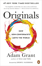 Book cover for Originals: How Non-Conformists Move the World