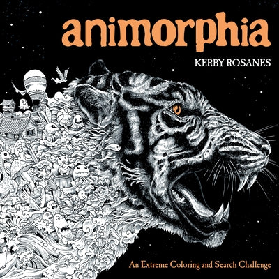 Book cover for Animorphia: An Extreme Coloring and Search Challenge